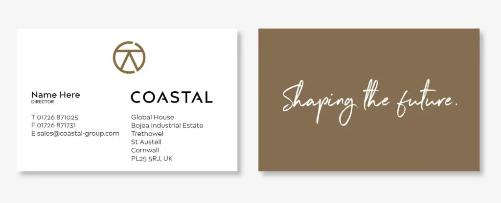 Coastal brand identity and digital experience