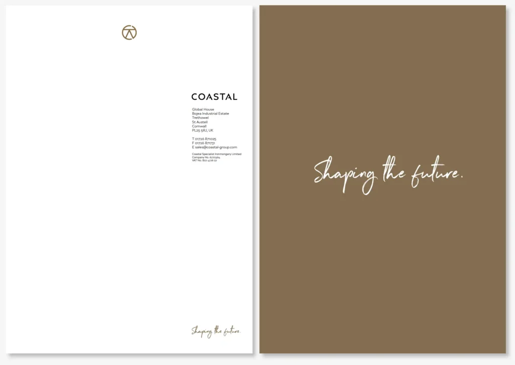 Coastal brand identity and digital experience
