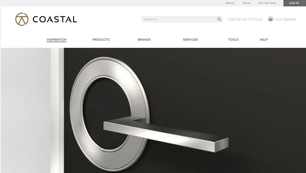 Coastal brand identity and digital experience